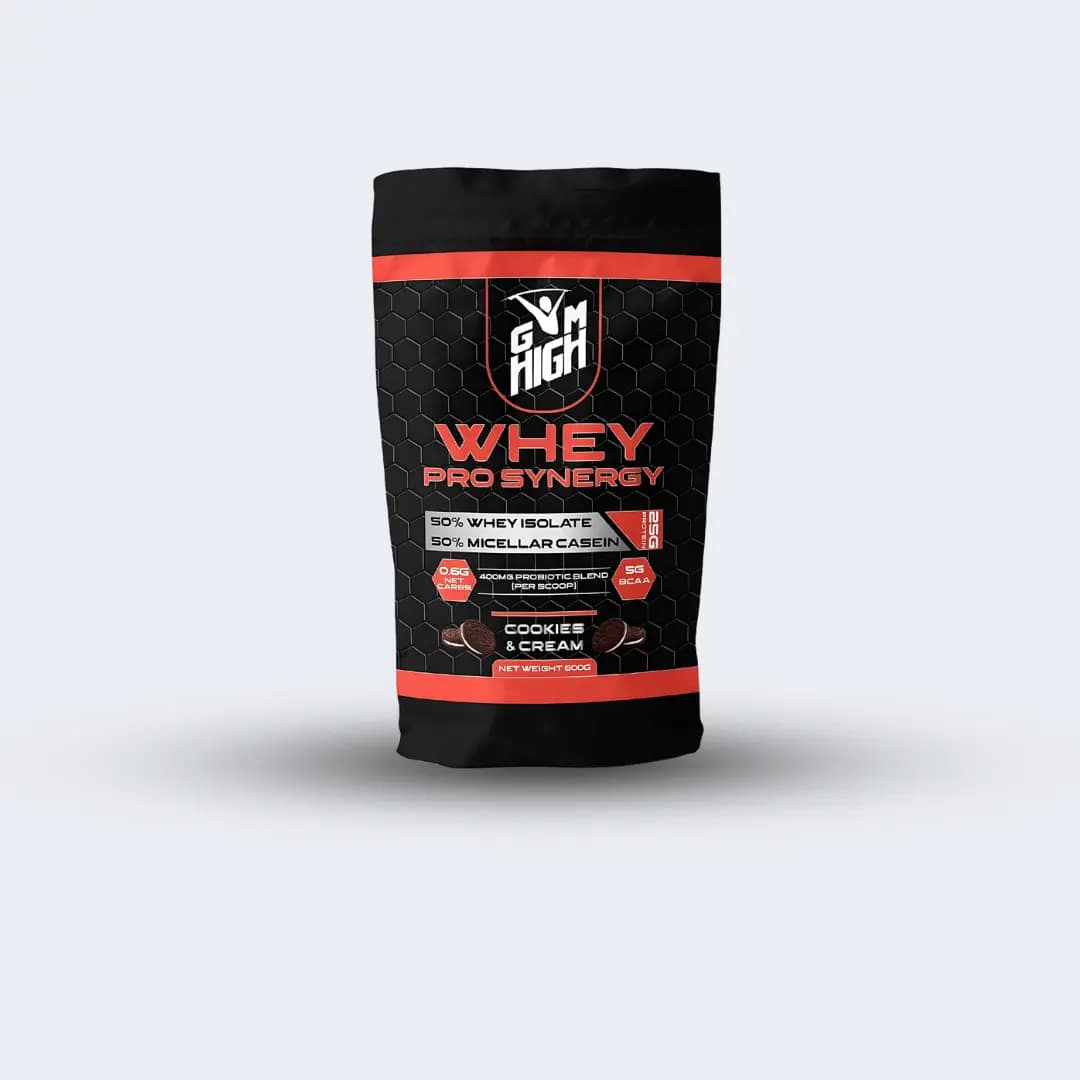 GYM HIGH Whey Pro Synergy 20 Servings - Image 2