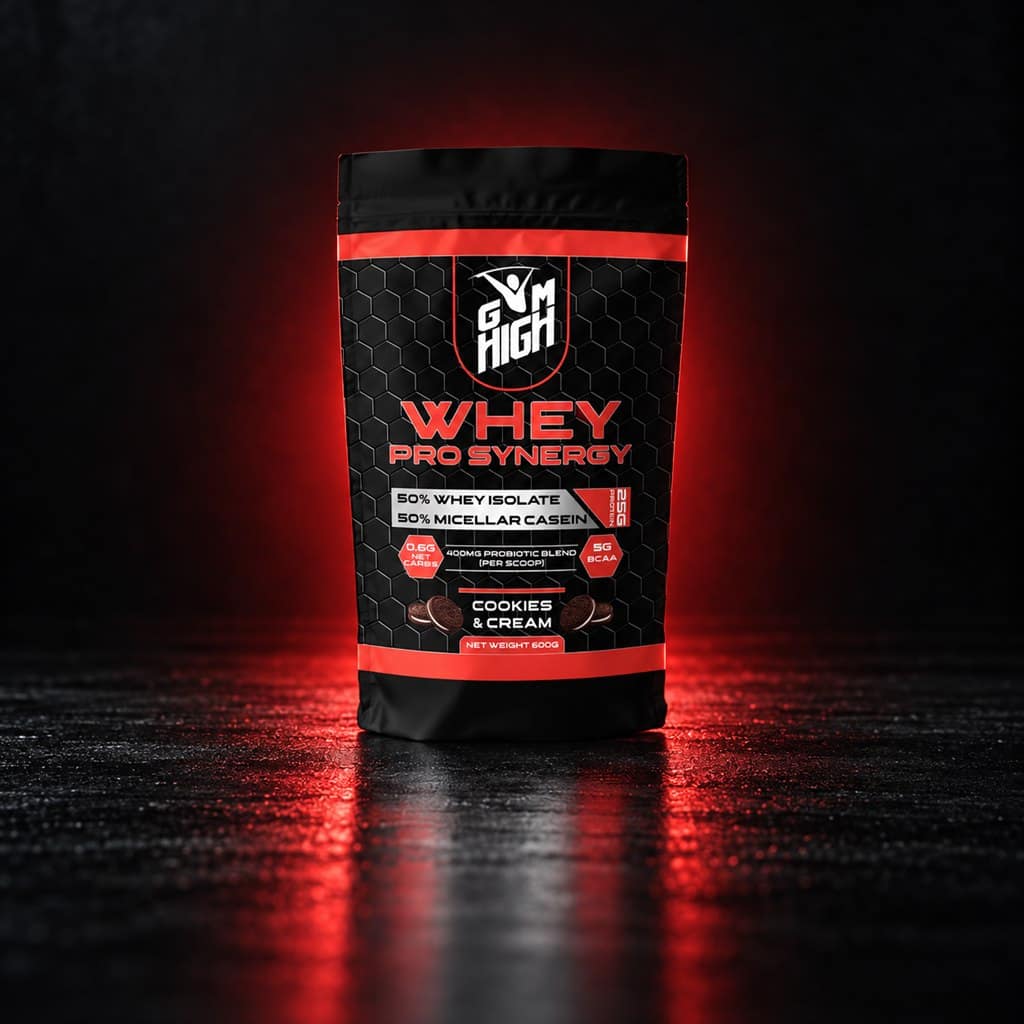 GYM HIGH Whey Pro Synergy 20 Servings premium product image