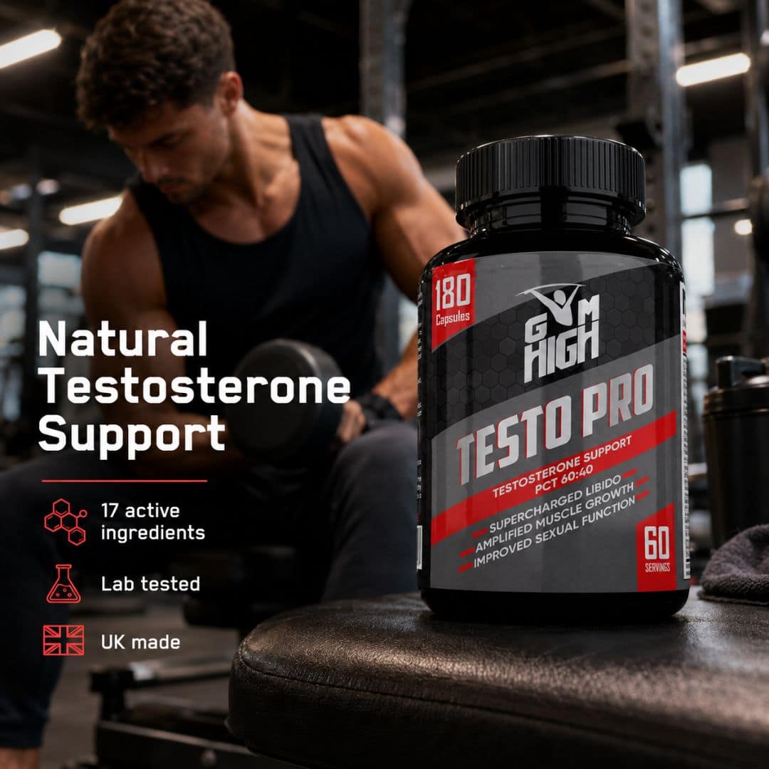 GYM HIGH Testo Pro Capsules - Image 4
