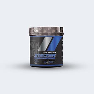 The Stacker flavor with Electric Blue at Gym High