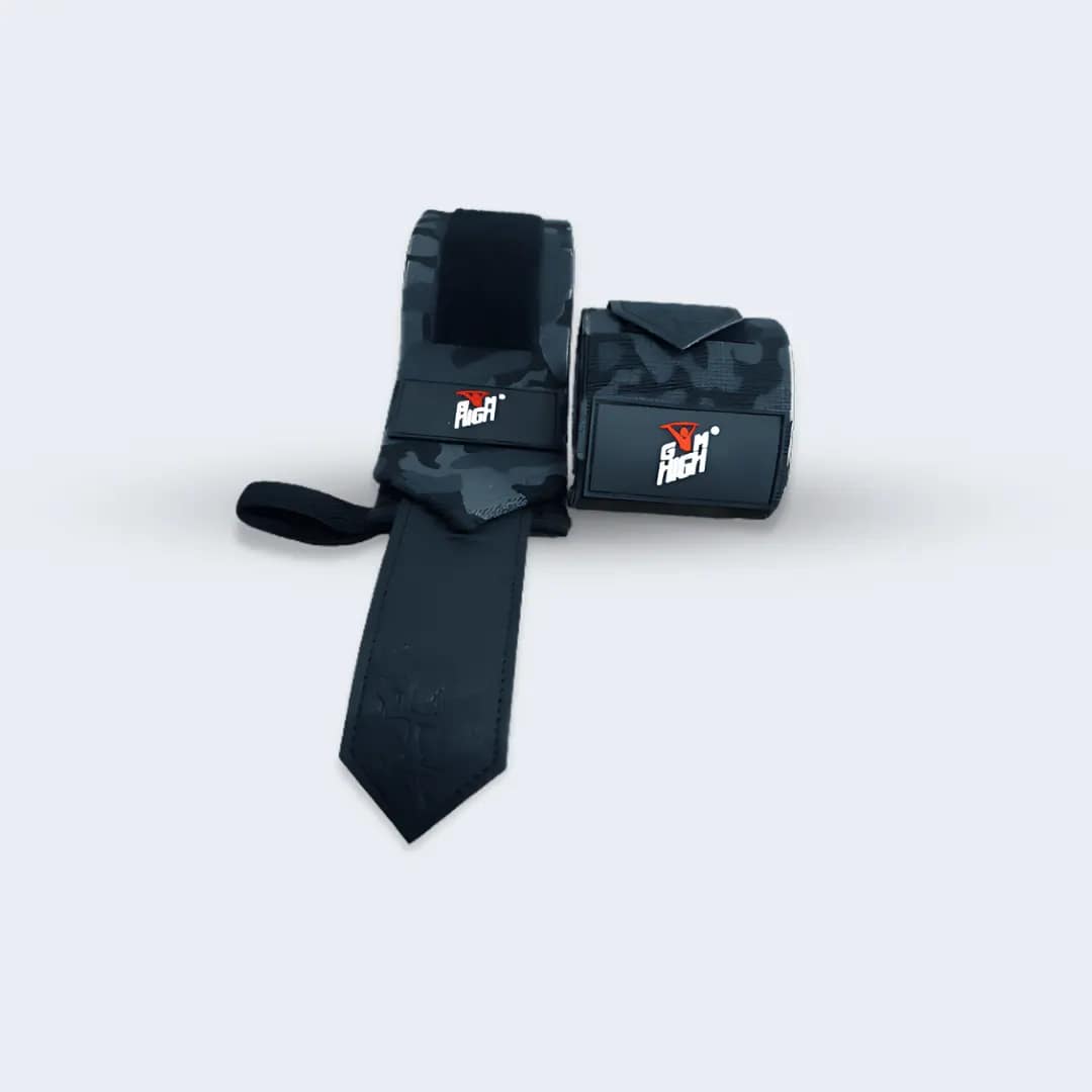 GYM HIGH Hardcore Wrist Wraps - Image 2