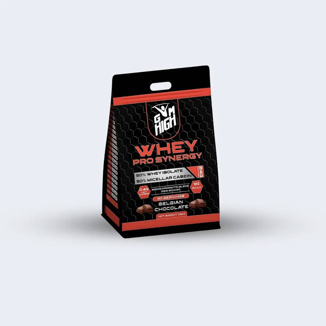 GYM HIGH Whey Pro Synergy 60 Servings - Image 2